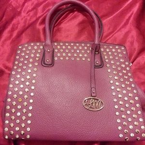 Wine red purse